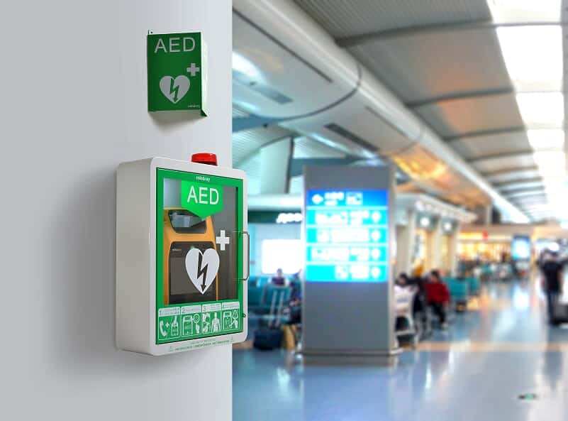 Free AED Sign